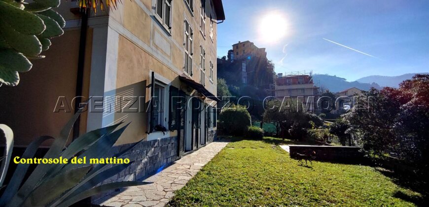 Ref. 37 CAMOGLI APARTMENT IN VILLA For sale Ref. 37 CAMOGLI APARTMENT IN VILLA For sale