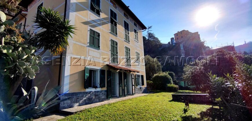 Ref. 37 CAMOGLI APARTMENT IN VILLA For sale Ref. 37 CAMOGLI APARTMENT IN VILLA For sale